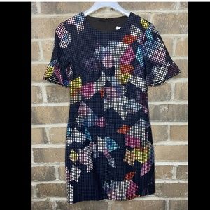 NEW ! TRINA TURK Geometric Print Dress Size 0